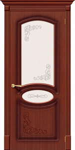 Товар Межкомнатная дверь Азалия Ф-15 Макоре BR647